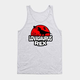 Lovasaurus Rex, Dinosaur, Cute Kid, Kid Valentines, Valentine's Day 2021, Dinosaurs Rex, Kid Dino Tank Top